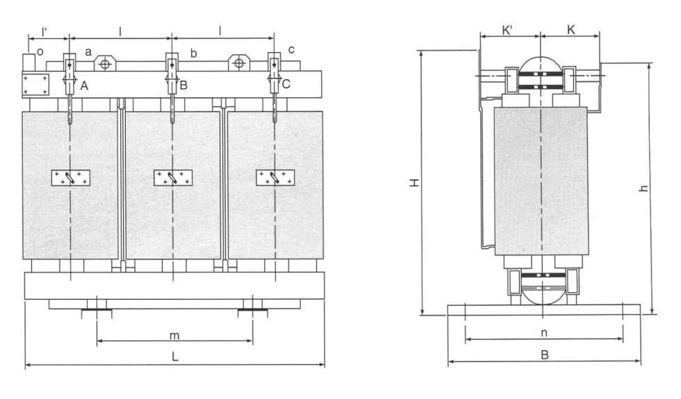 Cung cấp Máy biến áp ngâm dầu S13, Máy biến áp khai thác mỏ, Máy biến áp ngâm dầu kín khí