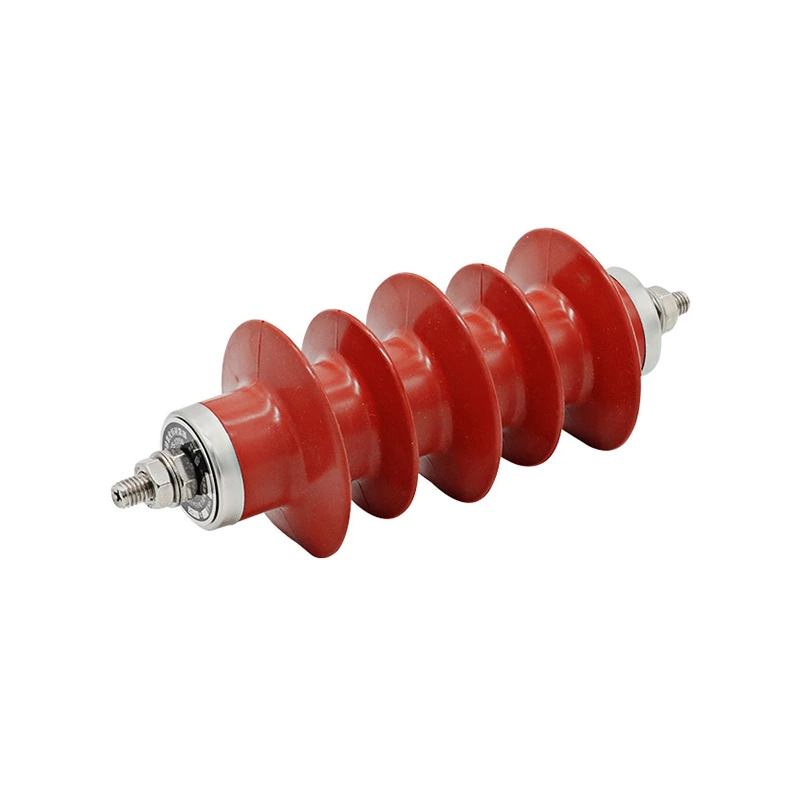 Bộ chống sét oxit kẽm điện áp cao ngoài trời 10kv Hy5ws-17/50 Bộ cách điện composite Loại phân phối