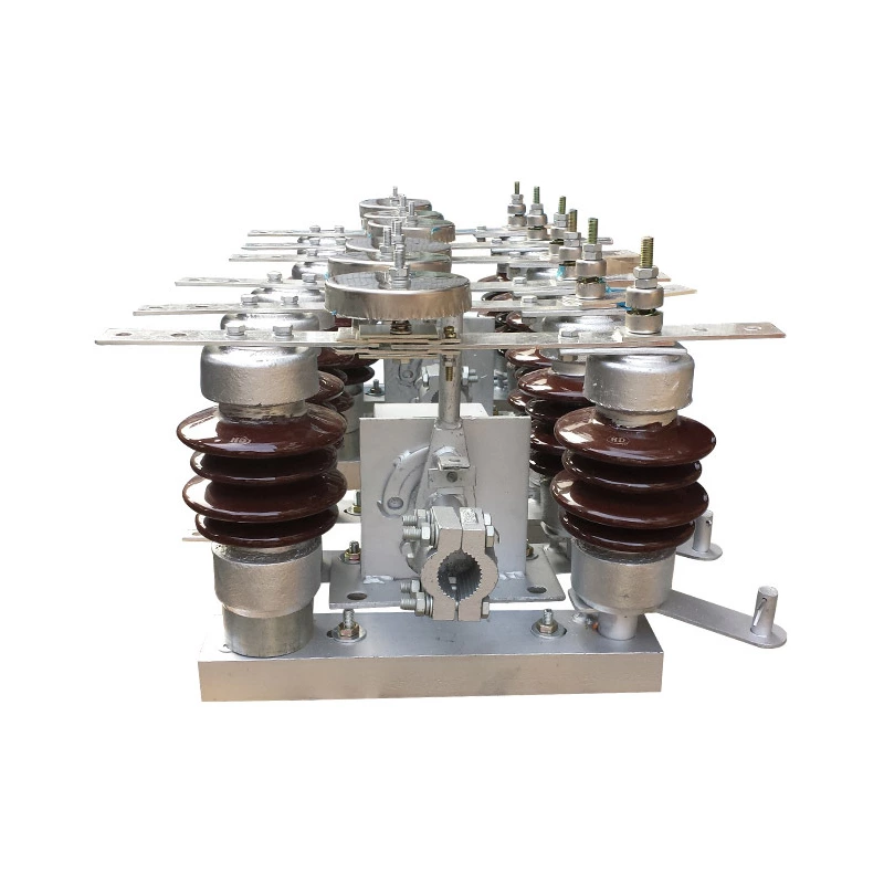 Trạm biến áp 10kv Gw4-10kv Series Bộ ngắt kết nối điện áp cao ngoài trời Thủ công Đường dây 10kv