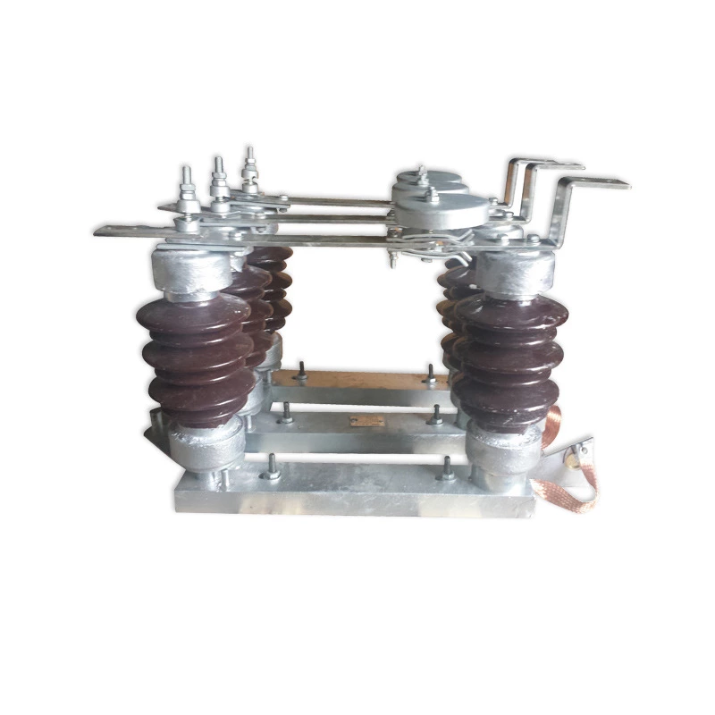 Trạm biến áp 10kv Gw4-10kv Series Bộ ngắt kết nối điện áp cao ngoài trời Thủ công Đường dây 10kv