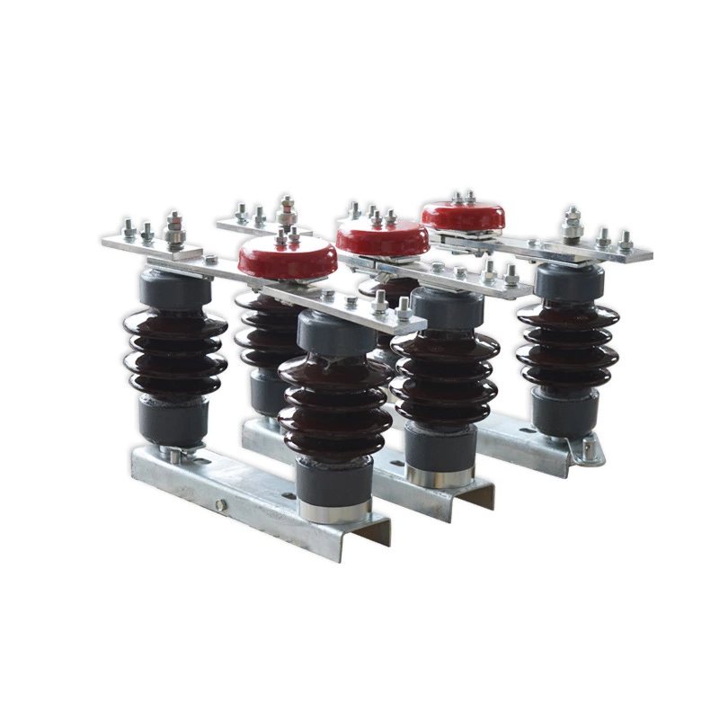 Trạm biến áp 10kv Gw4-10kv Series Bộ ngắt kết nối điện áp cao ngoài trời Thủ công Đường dây 10kv
