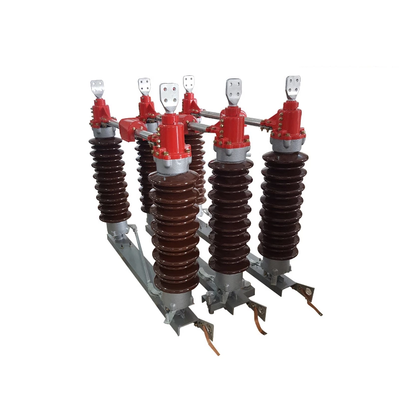 Trạm biến áp 66kv Gw4-66kv Bộ ngắt kết nối điện áp cao ngoài trời Chuyên sản xuất Bộ ngắt kết nối dòng Gw4