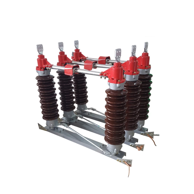 Trạm biến áp 66kv Gw4-66kv Bộ ngắt kết nối điện áp cao ngoài trời Chuyên sản xuất Bộ ngắt kết nối dòng Gw4