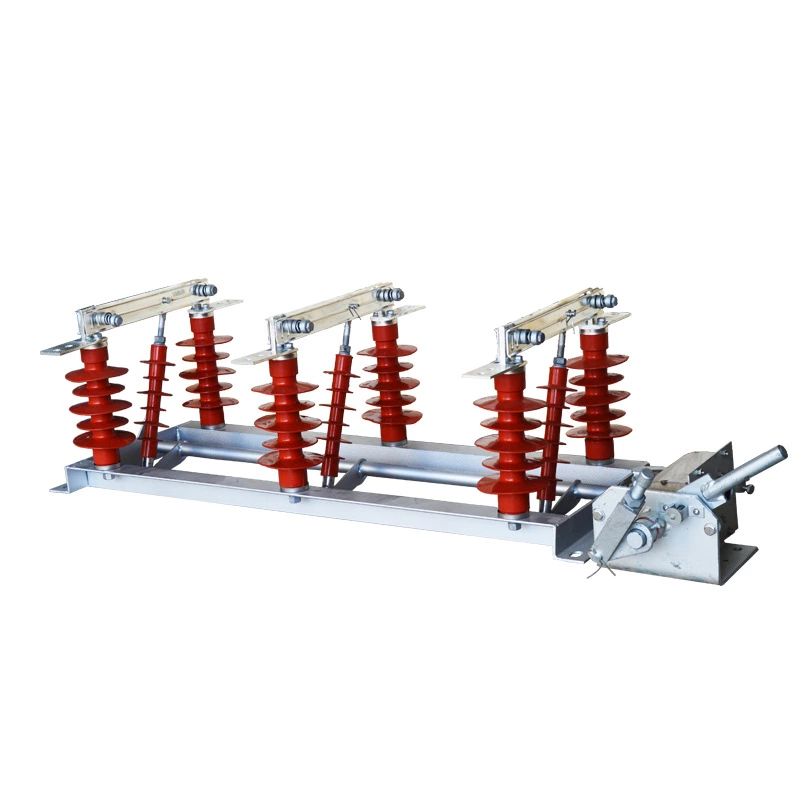 Bán hàng trực tiếp Hgw1-10kv Công tắc dao cách ly mới bằng cao su silicon Hgw1-12 Cột Gw1 Công tắc dao