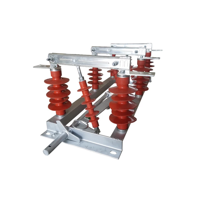 Bán hàng trực tiếp Hgw1-10kv Công tắc dao cách ly mới bằng cao su silicon Hgw1-12 Cột Gw1 Công tắc dao
