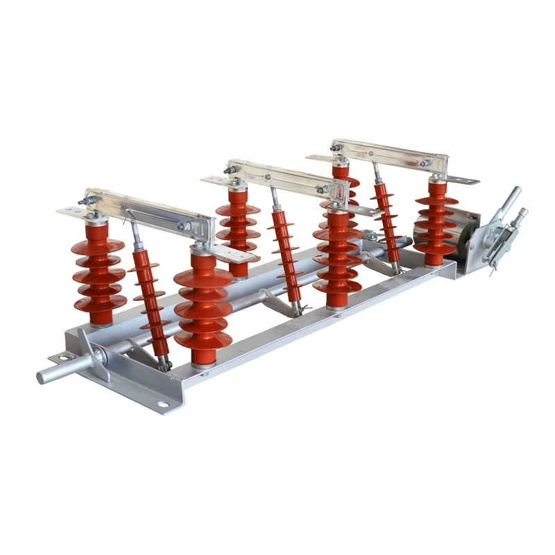 Bán hàng trực tiếp Hgw1-10kv Công tắc dao cách ly mới bằng cao su silicon Hgw1-12 Cột Gw1 Công tắc dao