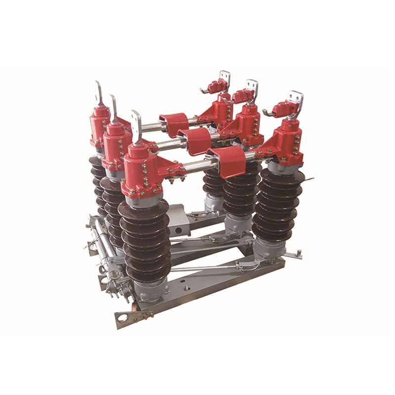 Bộ ngắt điện cao thế ngoài trời Gw4-35kv nằm ngang hai cột Bộ ngắt điện cao thế Gw4, Gw14 Series