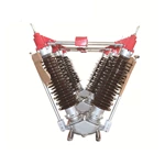 Công tắc cách ly điện áp cao ngoài trời Gw5 Công tắc dao cách ly điện áp cao Hgw5-72.5/1250 Trạm biến áp 66kv