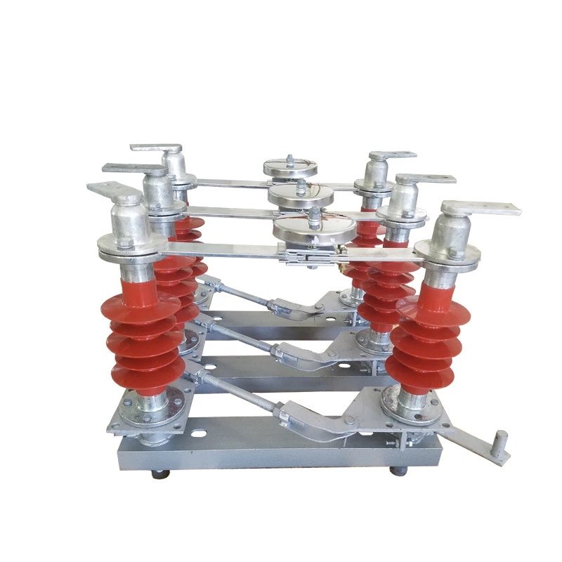 Bộ ngắt kết nối điện áp cao ngoài trời 15kv dành riêng cho đường sắt Gw4, Bộ chuyển mạch cách ly Gw4-15tq Series