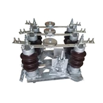 Bộ ngắt kết nối điện áp cao ngoài trời 15kv dành riêng cho đường sắt Gw4, Bộ chuyển mạch cách ly Gw4-15tq Series