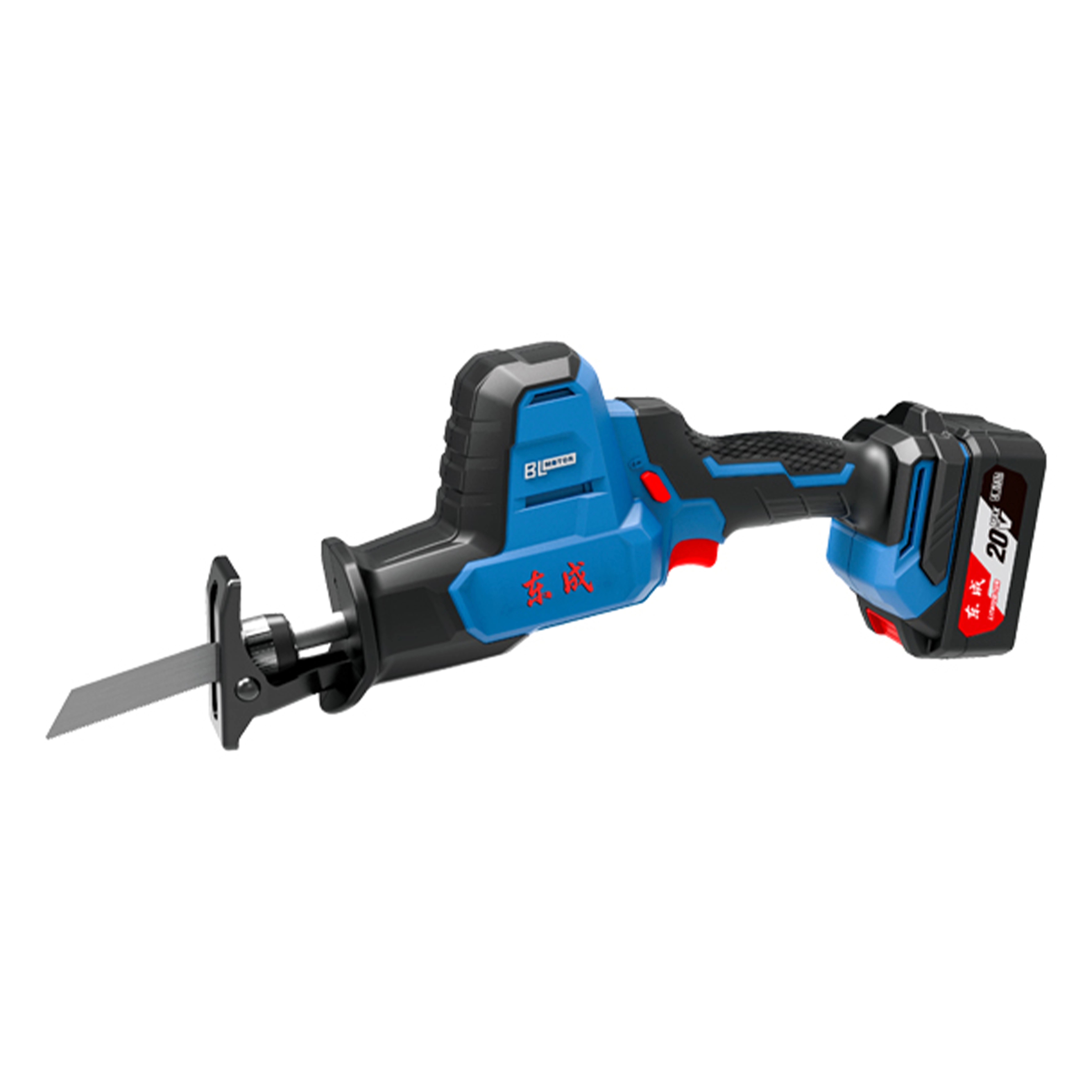 Máy cưa lọng không chổi than không dây (Dongcheng) DCJF22E 20V/4.0Ah Hai pin và một bộ sạc 1 bộ