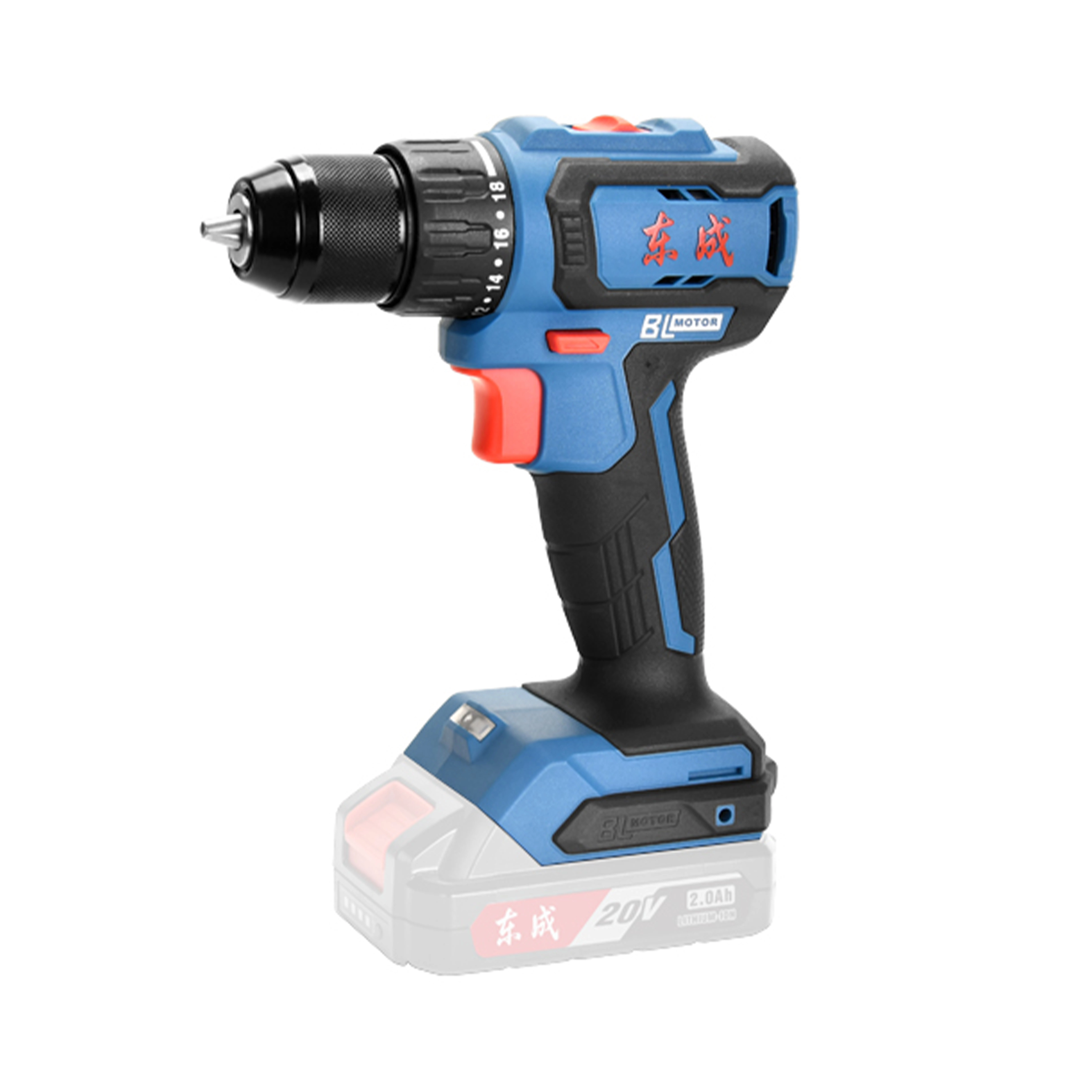 Máy khoan vặn vít không chổi than dùng pin (Dongcheng) DCJZ2040Z